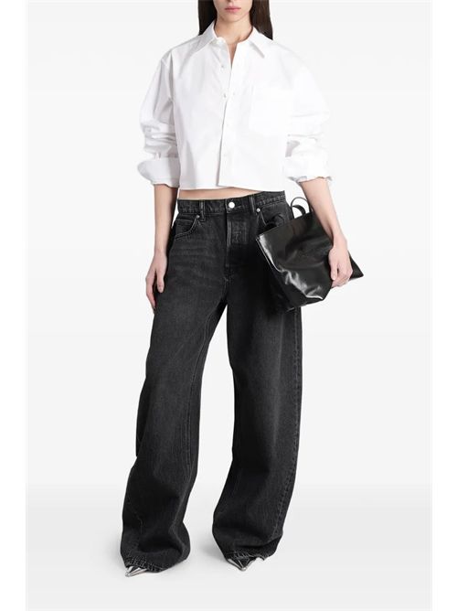 Camicia con logo ALEXANDER WANG | 1WC3261347100